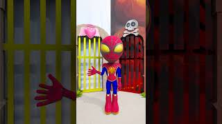 Will Spiderman Go To Heaven Or Go Down Hell  gta shorts [upl. by Sinnej]