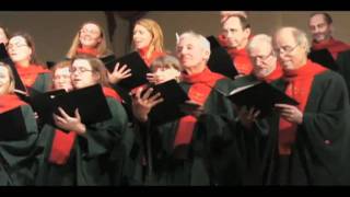 Somerset Wassail  arr John Rutter  sung by the Stairwell Carollers [upl. by Cavanaugh]