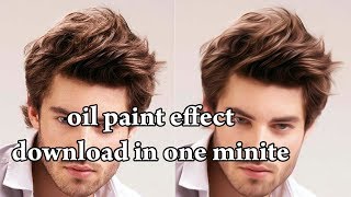 Oil Paint Effect Download For Photoshop cs3cs4cs5cs6ccetc [upl. by Bowman771]