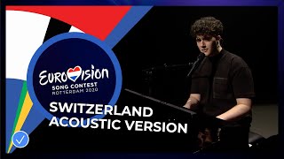 Gjons Tears  Répondezmoi  Switzerland 🇨🇭  Acoustic Version [upl. by Arais374]