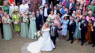 Wotton House in Dorking Surrey  Wedding Videographer [upl. by Nodarb836]