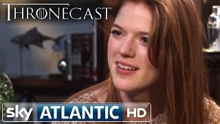 Game of Thrones Ygritte  Rose Leslie Thronecast Interview [upl. by Atilam]