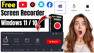 Free Screen Recorder Windows  Free Screen Recorder [upl. by Amyaj207]