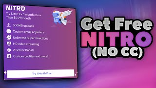 All 4 Ways to get Free Nitro Without Payment Method [upl. by Robbyn679]