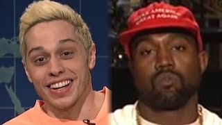 Pete Davidson SLAMS Kanye West SNL Rant  Kanye DELETES Social Media [upl. by Notyalk]