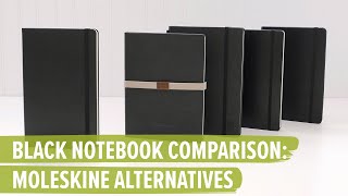 MOLESKINE Alternatives 🤔 Which Black Notebook is BETTER [upl. by Etteb39]