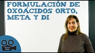 Formulación de oxoácidos orto meta y di [upl. by Fu]