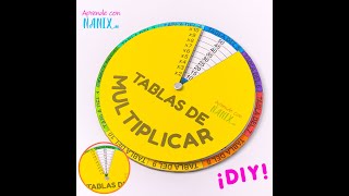 Con esta ruleta logré aprender las Tablas de Multiplicar en muy poco tiempo [upl. by Salangi574]