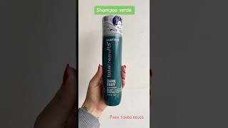 Shampoo matizante para quitar cobrizosrojos [upl. by Josefa]