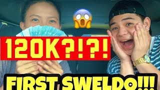 First Ever Youtube Sweldo 😁  120K 😱 [upl. by Thirza]