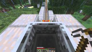 Minecraft  rail tjuction slowdown method [upl. by Nura413]