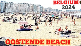 🇧🇪OOSTENDE BEACH BELGIUM 2024 [upl. by Einnos771]