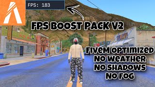 FiveM  FPS Boost Graphics Pack V2 OPTIMIZED 160 FPS No Shadows Low Vegetation Better FPS [upl. by Alolomo]