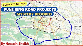 Pune Ring Road Projects Mystery Explained Actually HCMTR MSRDC PMRDA [upl. by Rosaline]