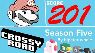 Crossy road score 201 [upl. by Luba628]