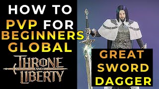 How to PVP as a Greatsword Dagger in Throne and Liberty Global AGS Ravager [upl. by Atse56]