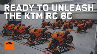 Ready to unleash the KTM RC 8C  KTM [upl. by Rettig296]