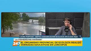 El organismo provincial de ecología realizó jornadas educativas  Laura Portuze [upl. by Howund]