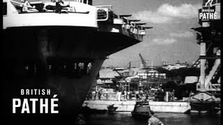 British Navy In Sydney 1945 [upl. by Ahsemad762]