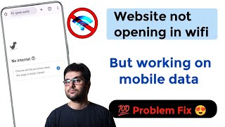 website not opening on wifi but working on mobile network [upl. by Arman]