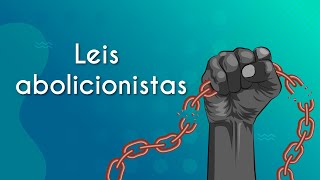 Leis abolicionistas  Brasil Escola [upl. by Atteiluj]