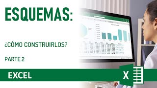 Elaboración de esquemas en Excel  Parte 2 [upl. by Eulalie]