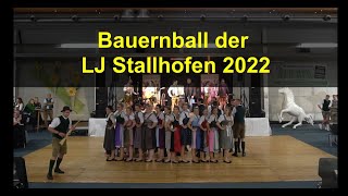 Eröffnung Bauernball LJ Stallhofen 2022 Diandljäger Landjugend [upl. by Duleba]