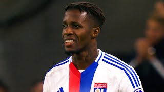 Wilfried Zaha Vs Olympiakos 260924 DEBUT FOR LYON [upl. by Adnolay]