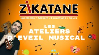 ATELIER DÉVEIL MUSICAL  03ANS  MAMAN CANE live [upl. by Yeliab646]