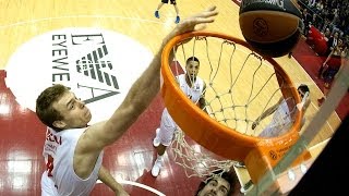 Playoffs Magic Moments Fastbreak Dunk by Nicolo Melli EA7 Emporio Armani Milan [upl. by Rivers197]