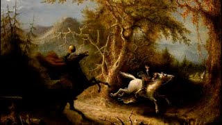 The Legend of Sleepy Hollow A Spooky Audiobook with Rain Sounds [upl. by Arica]