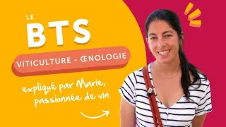 Le BTS Viticulture Œnologie à distance expliqué par Marie passionnée de vin  CERCA by ESA [upl. by Ayinat141]