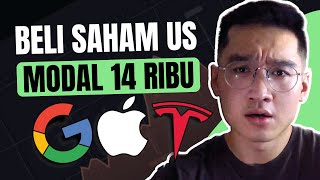 Cara Beli Saham US Tesla Google Amazon Apple untuk Pemula [upl. by Isac]