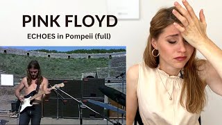 Stage Presence coach reacts to PINK FLOYD quotEchoesquot in Pompeii full [upl. by Aihtebat]