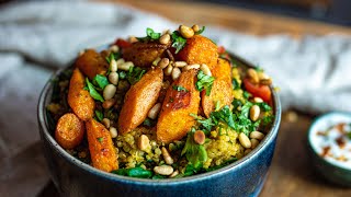 Einfache Quinoa Bowl mit gerösteten Karotten [upl. by Mcmaster]