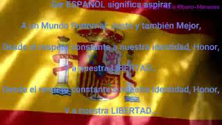 Himno España Propuesta y letra de RiberoMeneses ©2012 [upl. by Anitsyrhc]