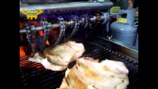 Pig Hair Remover 烤豬毛機  DingHan Machinery 鼎翰機械 from TAIWAN [upl. by Limaa]