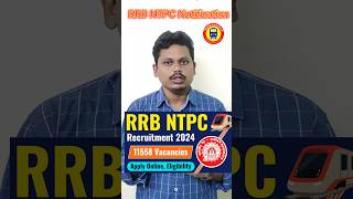 RRB NTPC Notification 2024 [upl. by Joris296]