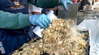 Cooking the Kottu Roti from Sri Lanka London Street Food [upl. by Botnick]