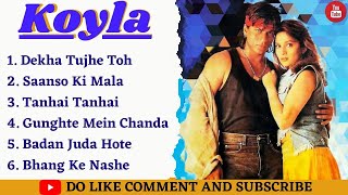 Koyla Movie All Songs Shahrukh Khan amp Madhuri Dixitsrk hits song madhuri hits song  All Hits [upl. by Gladine616]