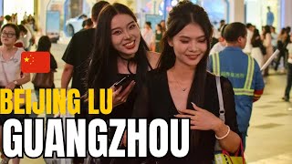 CHINA GUANGZHOU Beijing Lu Road Walking Tour 2024 4k [upl. by Hannahs]