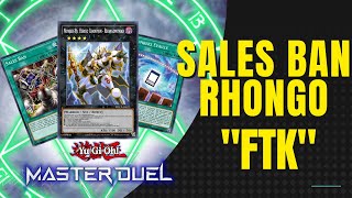 The Master Duel Sales Ban Rhongomyniad quotFTKquot【Gimmick Deck Showcase】 [upl. by Columbus695]