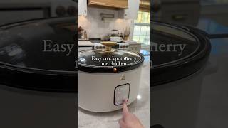 Crock pot merry me chicken 🍗 easydinner dinnerideas asmr [upl. by Adiarf]