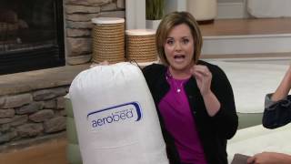 AeroBed 18quot Elevated Air Mattress w Antimicrobial Sleep Surface on QVC [upl. by Rephotsirhc975]