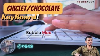 Wireless Keyboard  Portronics Bubble Max  24 G WirelessBT portronics bubblemaxtechsavvy009 3 [upl. by Eudoxia569]