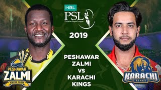 Match 9 Full Match Highlights Peshawar Zalmi vs Karachi Kings  HBL PSL 4  HBL PSL 2019 [upl. by Evalyn]