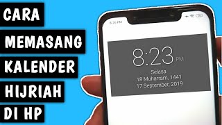 Cara Menampilkan Kalender Hijriah di HP [upl. by Enayr]