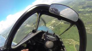 North American P51D Mustang  Part 3  Flight wCockpit Audio  Kermie Cam [upl. by Hewitt]