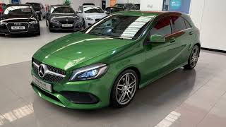 Mercedes A200d Elbaite Green AMG Line [upl. by Rizas736]