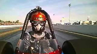 Cameron Ferre Poachers Top Fuel Dragster Push Start [upl. by Aedni]